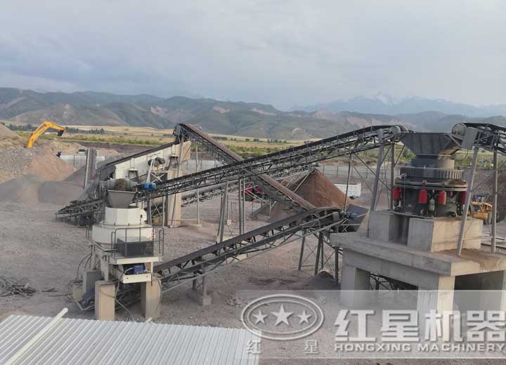 石頭變沙子用戶生產現場，可就近安排現場參觀配置同等設備